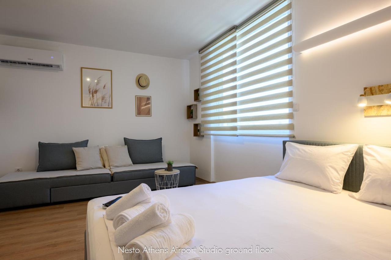 Apartament Nesto Athens Airport Zen Spáta Zewnętrze zdjęcie