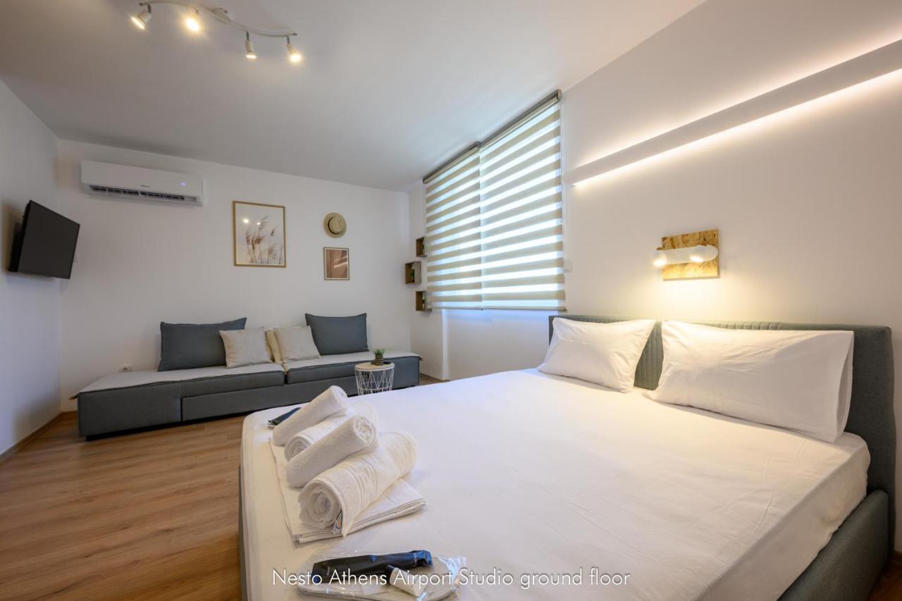 Apartament Nesto Athens Airport Zen Spáta Zewnętrze zdjęcie