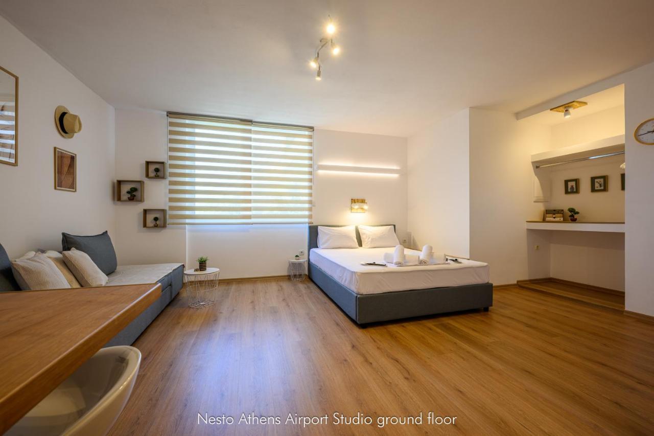 Apartament Nesto Athens Airport Zen Spáta Zewnętrze zdjęcie