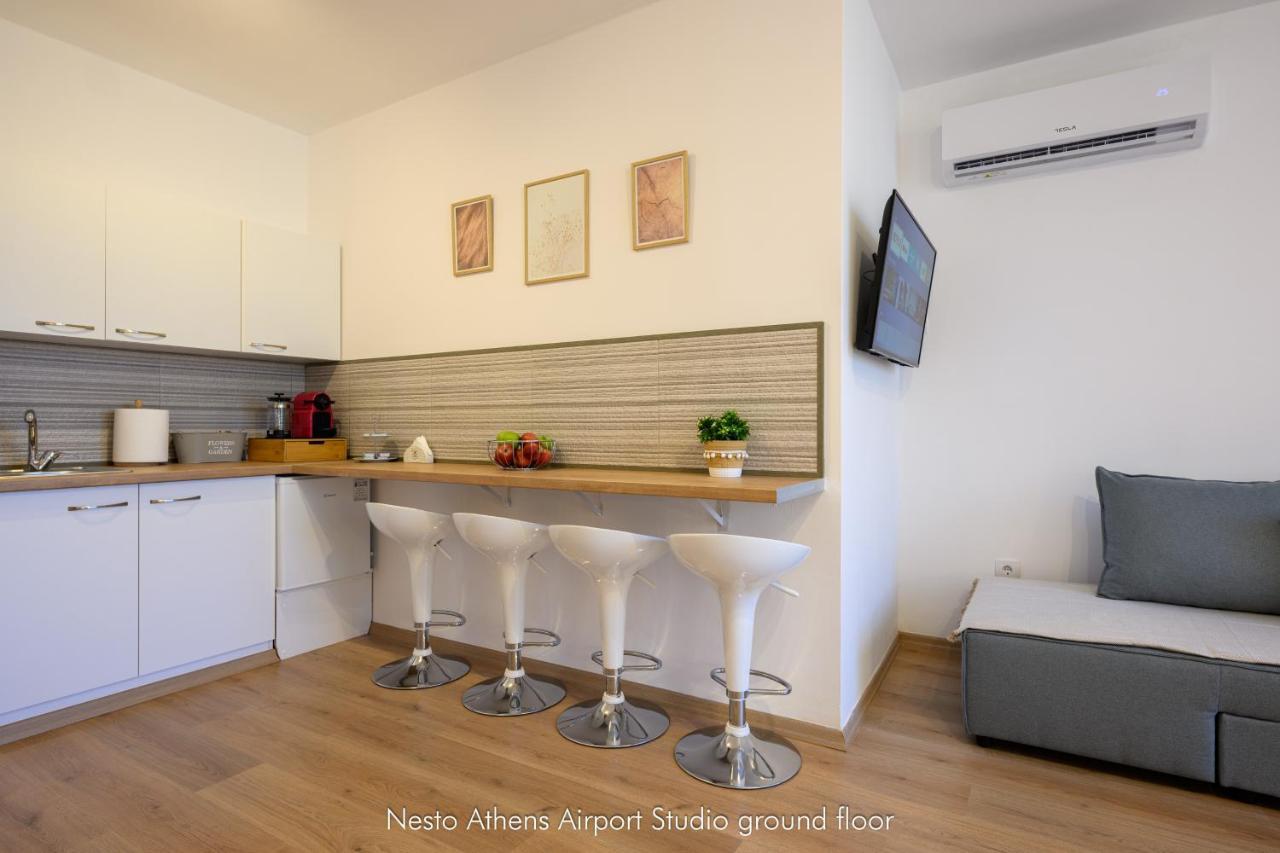 Apartament Nesto Athens Airport Zen Spáta Zewnętrze zdjęcie