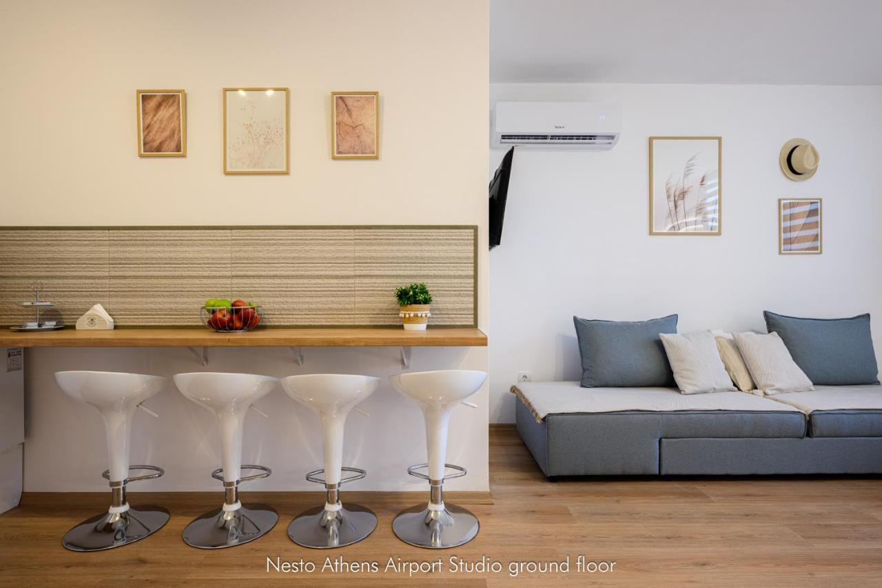 Apartament Nesto Athens Airport Zen Spáta Zewnętrze zdjęcie